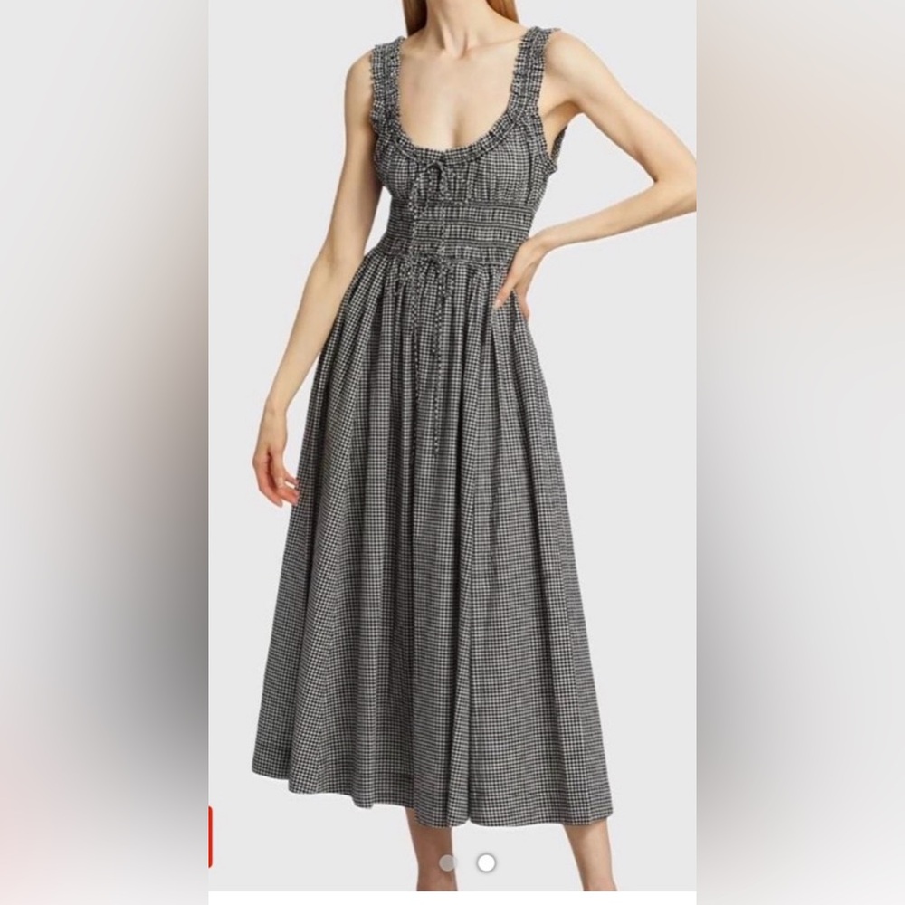 Doen Emeratta gingham dress